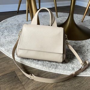 Louise et Cie beige handbag
